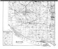 Luce Township, Pyeattsville, Eureka, French Island City, Enterprise, Richland City, Lake P.O. - Below, Spencer County 1879 Microfilm